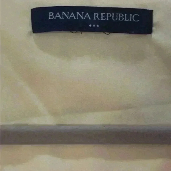 Banana Republic Gold Floral Print Fit and Flare Dress Women's Size‎ 0 - Picture 7 of 8